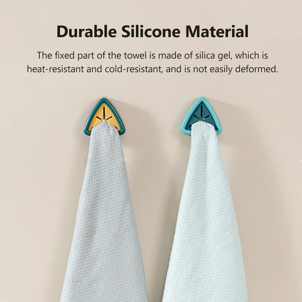 Xiaomi 3life Держатель для полотенец без перфоратора Силикагель Органайзер для ванной комнаты Стойка для хранения полотенец Зажим для ткани для стирки Ванная комната Кухонные аксессуары Инструмент