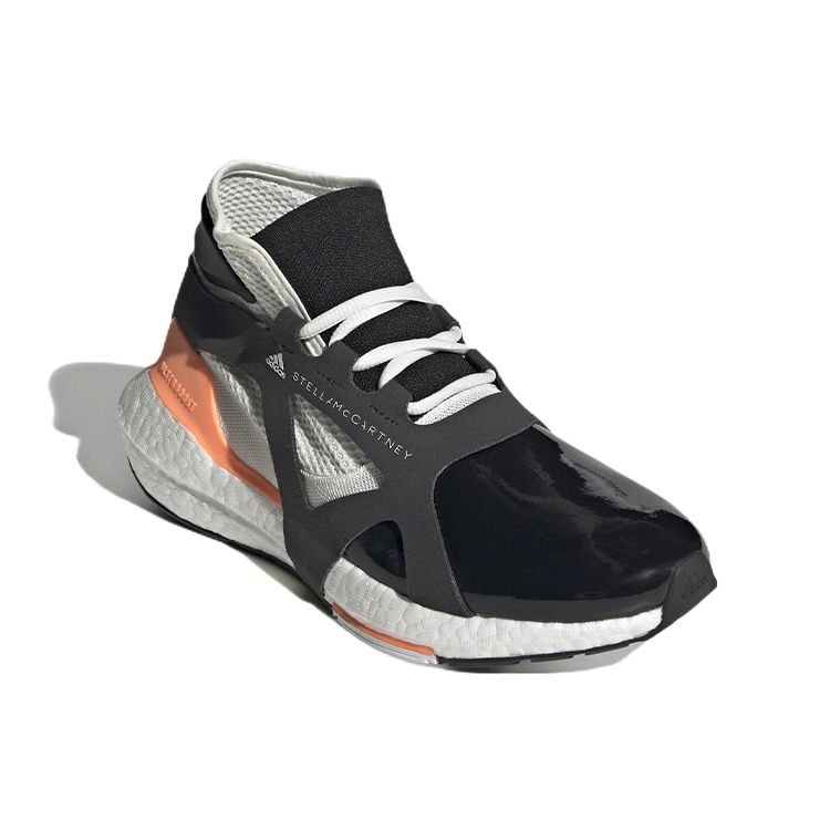 Stella McCartney x Adidas Ультра Комфортные Прочные Кроссовки с Высоким Голенищем для Бега Женские Кроссовки Черные Белые Оранжевые GY4411