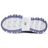 Skechers Girls Synthetic Leather, Textile Cushioning Abrasion Resistant Low top Kids Lifestyle Shoes Purple Kids' 303905L-LVMT