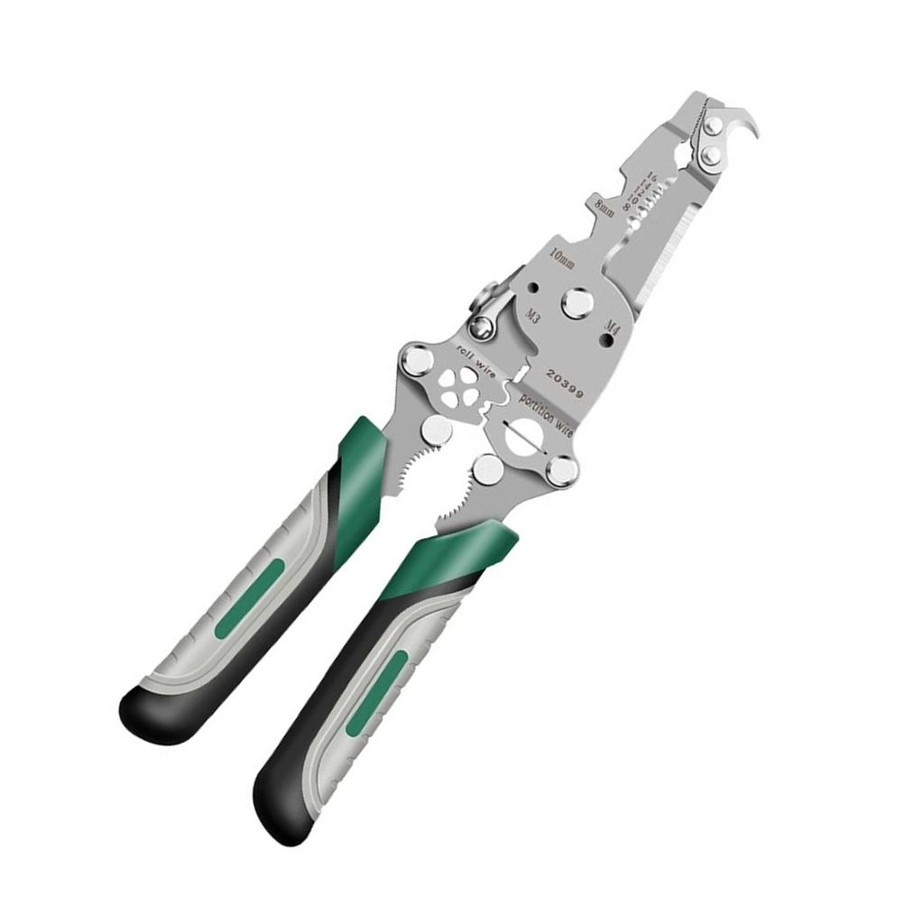 16/18 в 1 инструмент для зачистки проводов Складные усовершенствованные многофункциональные складные плоскогубцы Инструмент для зачистки проводов Плоскогубцы для электропроводки