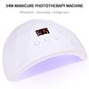 УФ-лампы для сушки ногтей, станки для отверждения гель-лака, сушилка для ногтей, 54 Вт, УФ-светодиодная лампа для аксессуаров для ногтей