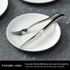 Onlycook Stainless Steel Steak Cutlery & Plate Set
