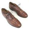 Vintage 80s-90s Allen Edmonds Byron Goodyear Welted Leather Punched Cap Toe Shoes Size 10.5D 28.0-28.5cm Brown(USED)