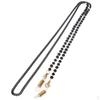 Anti-Slip Eyeglasses Chains Rope 70 Cm Spectacles Neck Cord Landyard Retainer Black