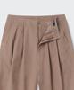MUSINSA STANDARD Cotton Wide Balloon Pants [Mocha Beige]