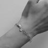 Another Layer Cara Chain Bracelet (silver925)(2color)