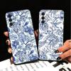 Blue And White Porcelain Pattern Soft Phone Case for Samsung A17 A37 A57 A16 A26 A36 A56 A15 A25 A35 A55 A14 A24 A34 A54 A13 A23