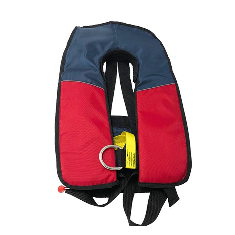 CCS Automatic Inflatable Life Jacket with Double Airbag Collar, 150N, Manual Single Airbag Vest
