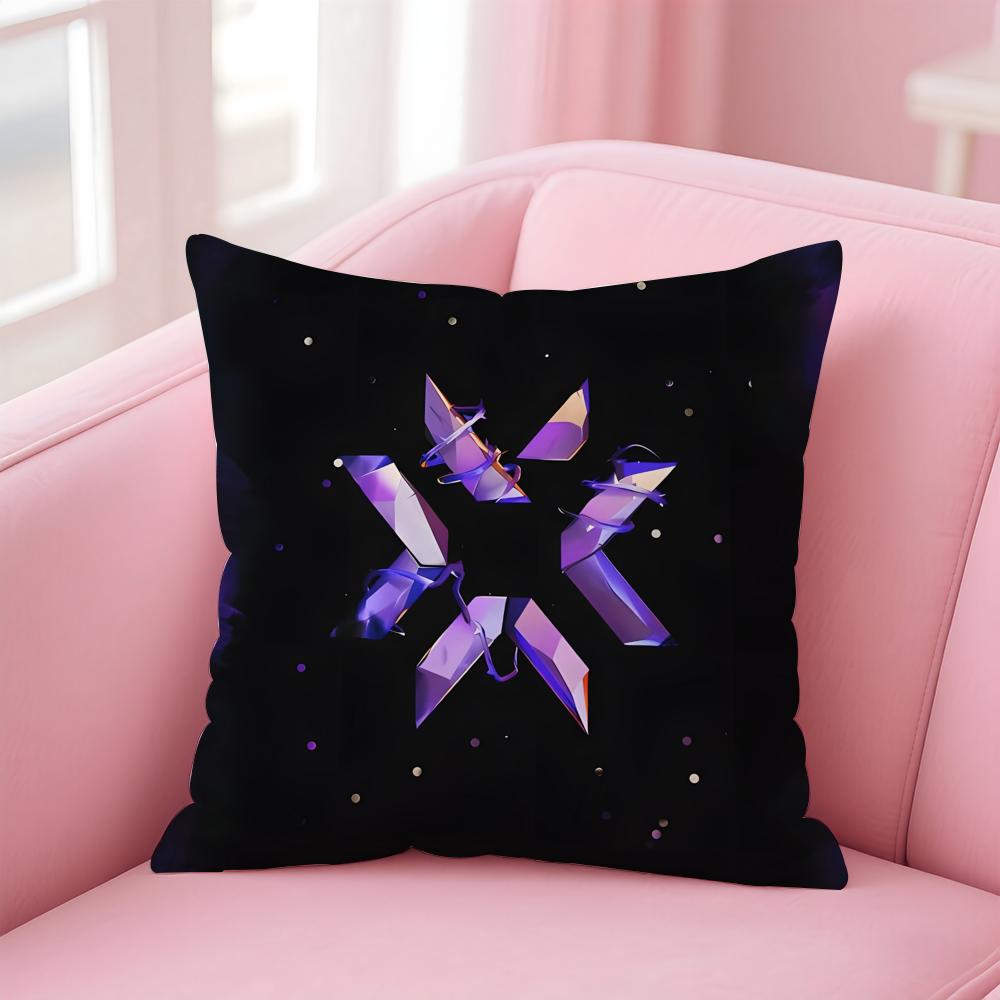 game tactical VVALORANT Cushion Cover Pillow Case Soft Friendly Fabric Concealed Zipper