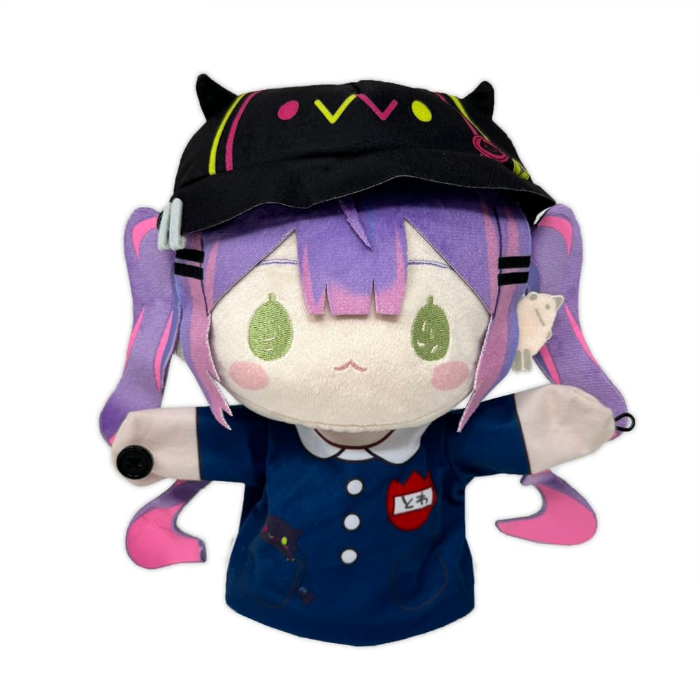 Hololive Production Towa Tokoyami Puppet Plush Toy Official 25cm Approx. (Kindergartener)