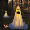 Battery Power Standing Phantoms Halloween Yard Decors 165cm Height Eerie Atmosphere Creation For Porch Garden
