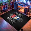 OL logo Carpet Rug for Living Room Bedroom Home Sofa Decoration,Kids play Nonslip Floor Mat