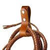 1pc PU Leather Belt Whips Holder Handmade Bullwhip Whip Loop Portable Leather Whip Holster  Cowboy