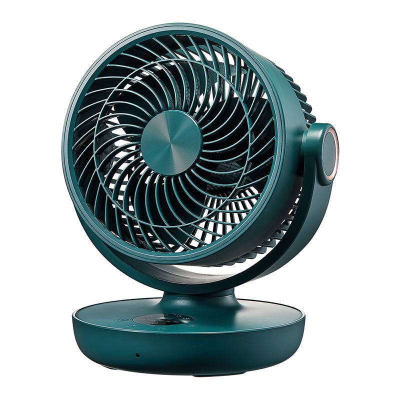 Amiqoo Rechargeable Oscillating Desktop Air Circulator Fan