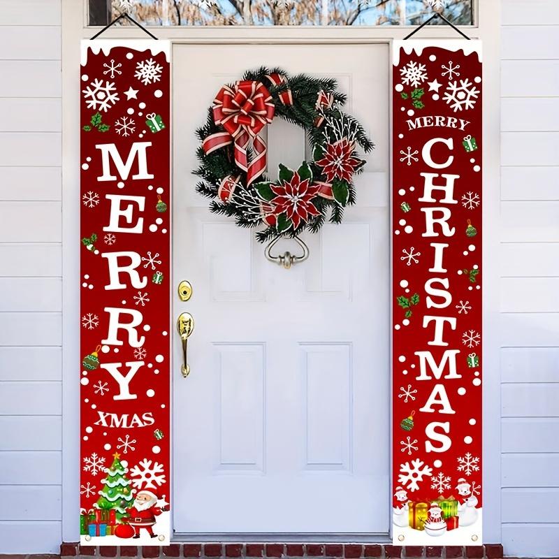 Christmas Banners for Holidays: Suitable for Home, Party, or Garden Decoration