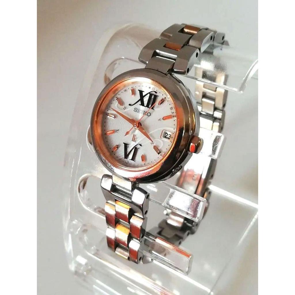 Б/у [Радио-солнечные, Отличное состояние] SEIKO Lukia 1B22-0AC0