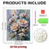 Frameless Diy Pearl Painting 5d Bouquet Pattern Painting Kit Suitable For Home Living Room Bedroom And Other Wall Decoration Art Paintings