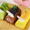 Creative Swiss Roll Squishy Toy Hand Relax Slow Rebound Fidget Toy  Office Desk Toy
