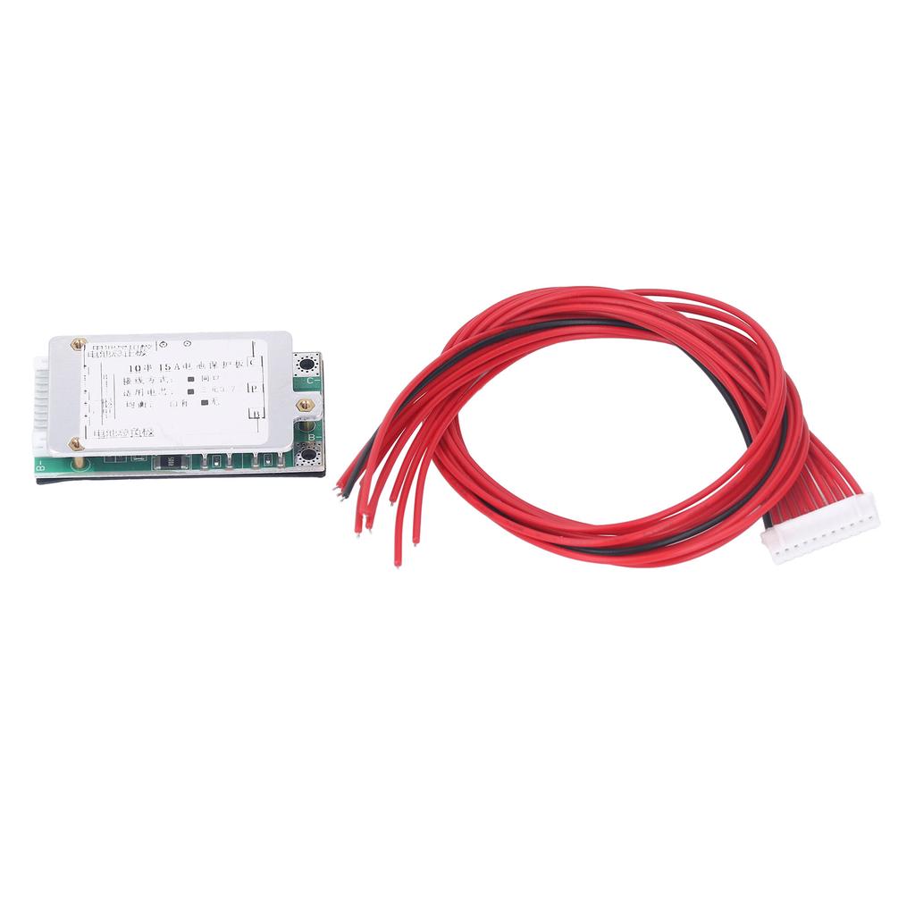 Плата защиты аккумулятора 18650 литиевая ячейка PCB 10S 36V 15A без функции балансировки