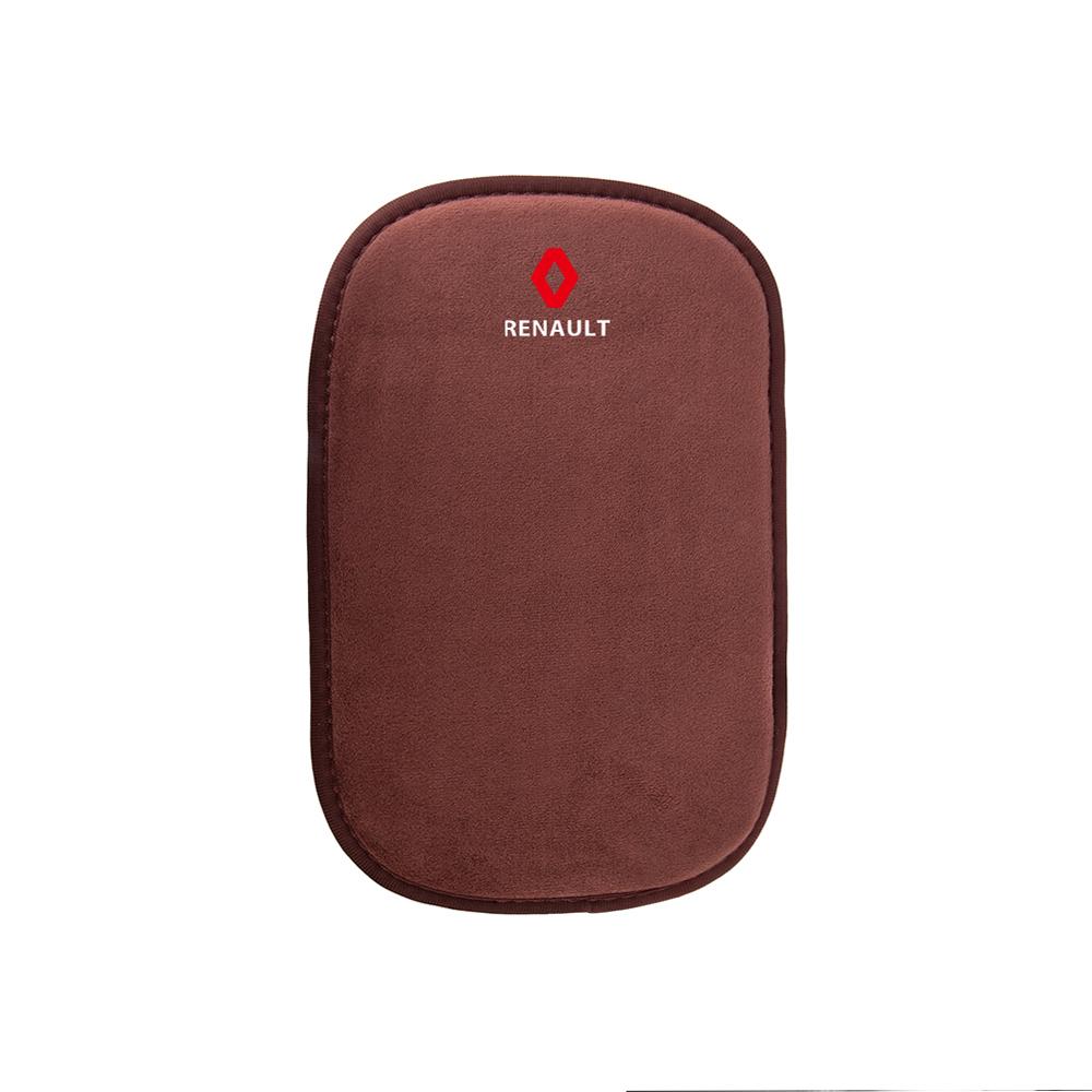 Car Center Console Armrest Box Protector Cover Arm Rest Cushion for Renault Koleos Captur Kadjar Megane Clio Scenic Duster Logan R333