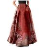 Women Dance Long Skirt Dance Practice Long Skirt Solid Color Dance Long Skirt