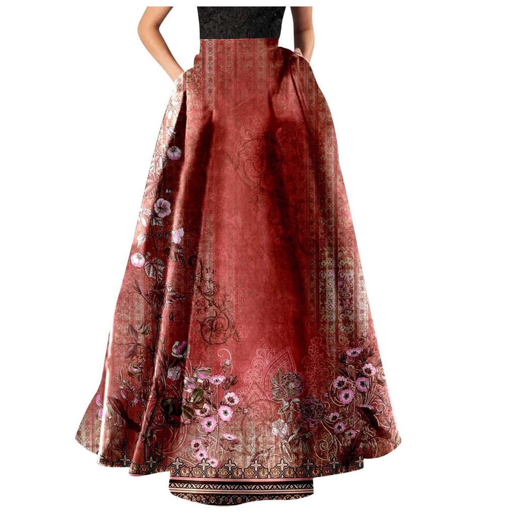 Women Dance Long Skirt Dance Practice Long Skirt Solid Color Dance Long Skirt