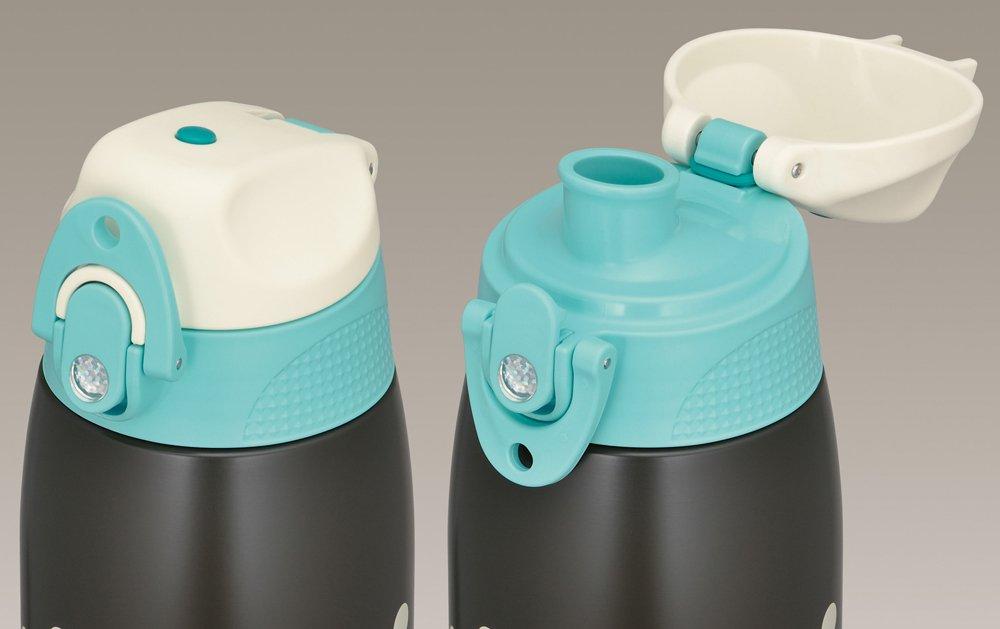 Термос с вакуумной изоляцией, двухсторонний, FFR-1004WF D-BL, синий в горошек, 1,0 л