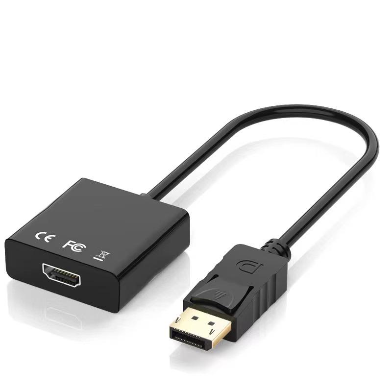 Адаптер DP-HDMI для ноутбука с высоким разрешением, внешний монитор с большим DisplayPort