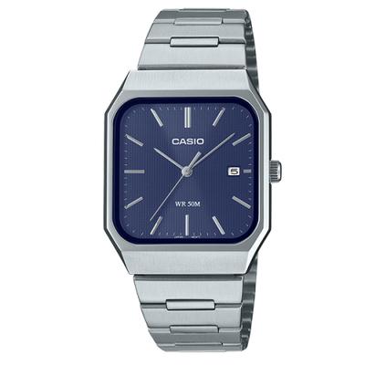 CASIO Классические аналоговые часы с датой MTP-B185D-2A1VDF