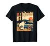 Art Kanagawa Vintage Japanese Tattoo Art Cat Graphic Ukiyo-e T-shirt