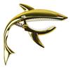 Гитарный каподастр Imelod из цинкового сплава Shark Capo для акустической и электрогитары, приятно держать в руке, безладовый и прочный (Золото)