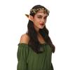 Fairy Ren Faire Costume Wedding Party Forest Headpiece Gothic Elven Princess Tiara  for Women