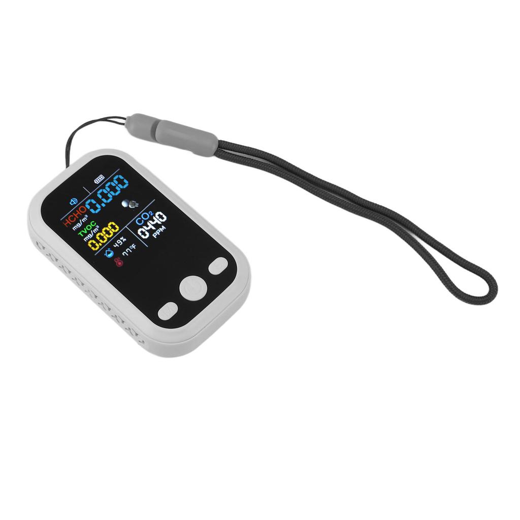 5 в 1 монитор качества воздуха многофункциональный умный портативный детектор CO2 влажности температуры для