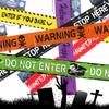 Halloween Warning Tape Caution Barrier Festival Warning Streamer Spooky Party Haunted House Outdoor Porch Yard Halloween Decoration Supplies