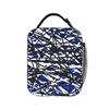 Van Halen Blue Scars Lunch Bag  Picnic Lunch Box For Girls Leisure Print Thermal Lunch Bags Oxford Portable Zipper Cooler Bag