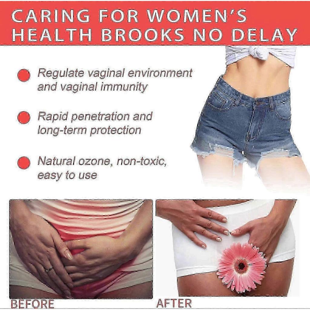 3X Women's Itching Relief Cream - Gentle & Effective Odor Control for Sensitive Private Areas, 20g