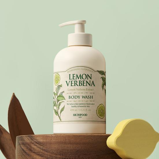 Skinfood Lemon Verbena Body Wash/Lotion 450ml