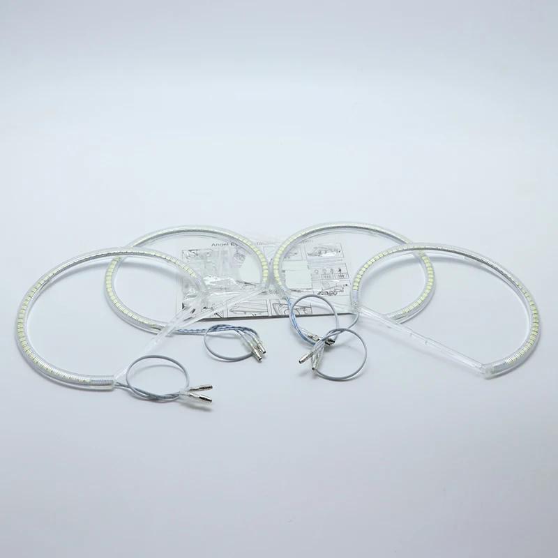 Высококачественные дневные ходовые огни DRL Angel Eyes LED RGB CCFL SMD фара комплект из 4 колец Для BMW E83 X3 2003-2010 аксессуары