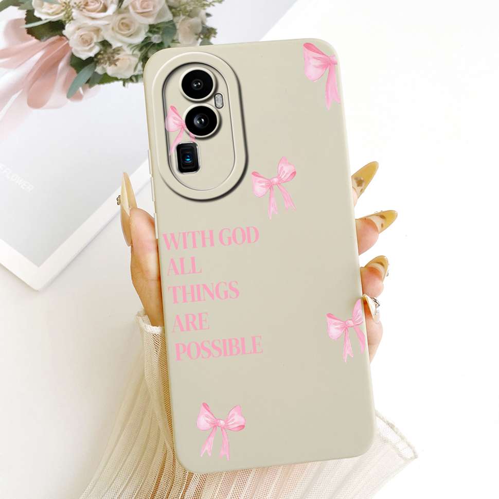Для Oppo Reno10 Pro+ 5G PHU110 Чехол Модный Счастливым Узором Силиконовая Задняя Крышка Для Reno10 Pro Plus CPH2521 Чехлы Для Телефона
