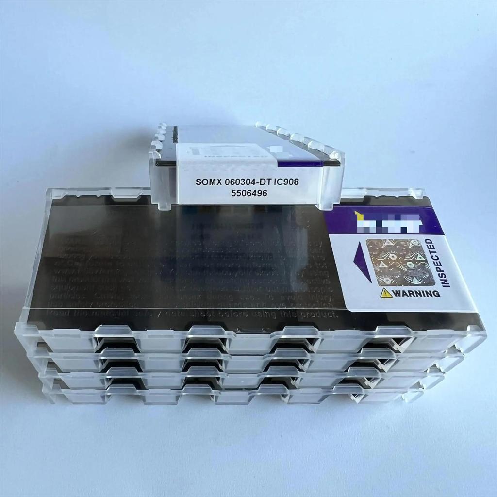 SOMX060304-DT IC908 / Промышленные сменные твердосплавные пластины 10 ШТ.