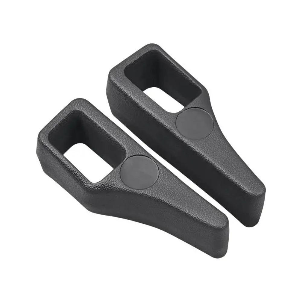 1Pair New EVA Seat Belt Groove Protection Covers Black Anti-Slip Seat Gap Plugs Car Seat Maintenance Universal