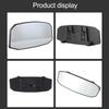 Easy Installation Anti Glare Wide Angle Convex Rearview Mirror High Definition Glass High Safety Improved Visibility Anti Glare