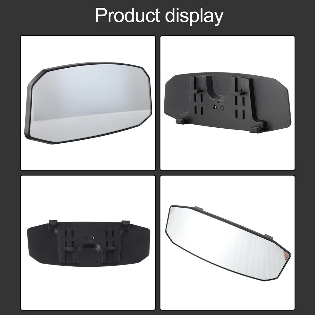 Easy Installation Anti Glare Wide Angle Convex Rearview Mirror High Definition Glass High Safety Improved Visibility Anti Glare