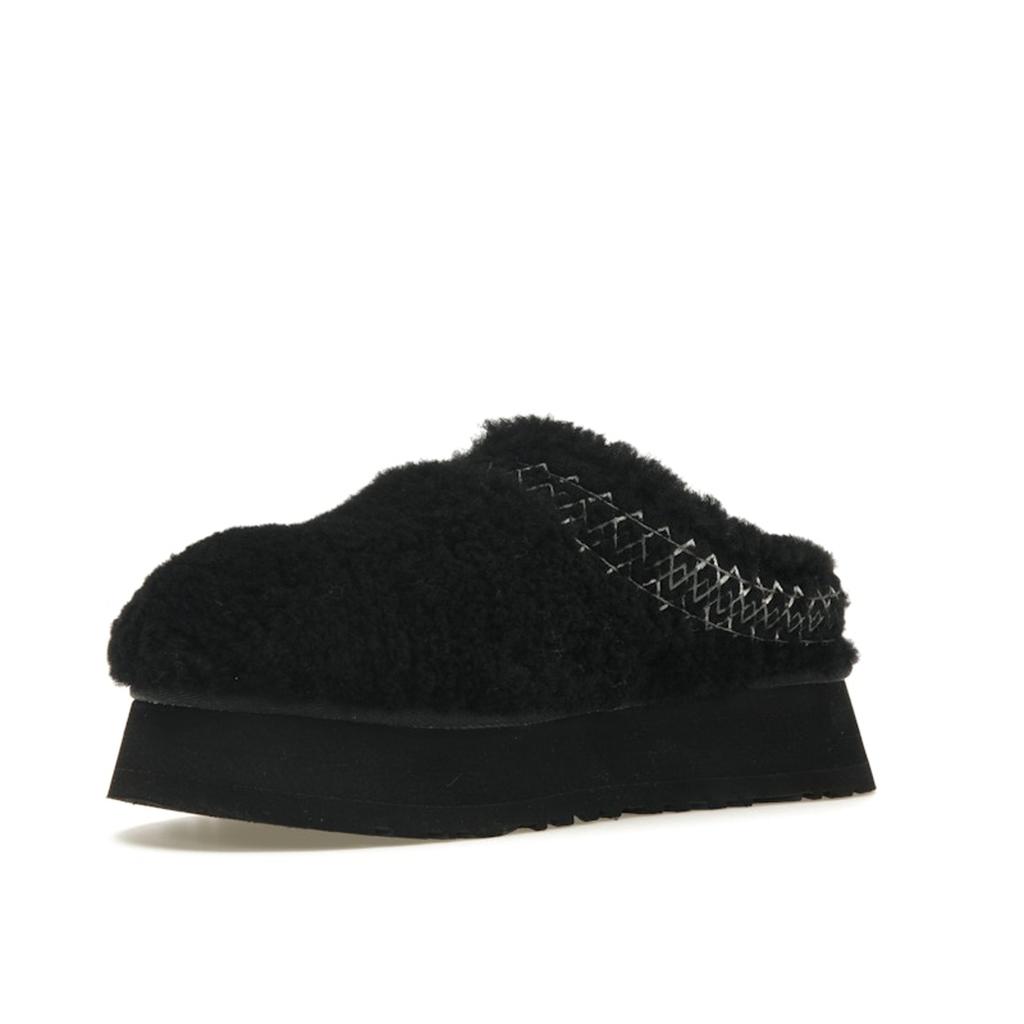 UGG Tazz Braid Slipper Black Women Sneakers 1143976-BLK