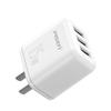PISEN 15 Вт, 3-портовое USB, универсальное настенное зарядное устройство