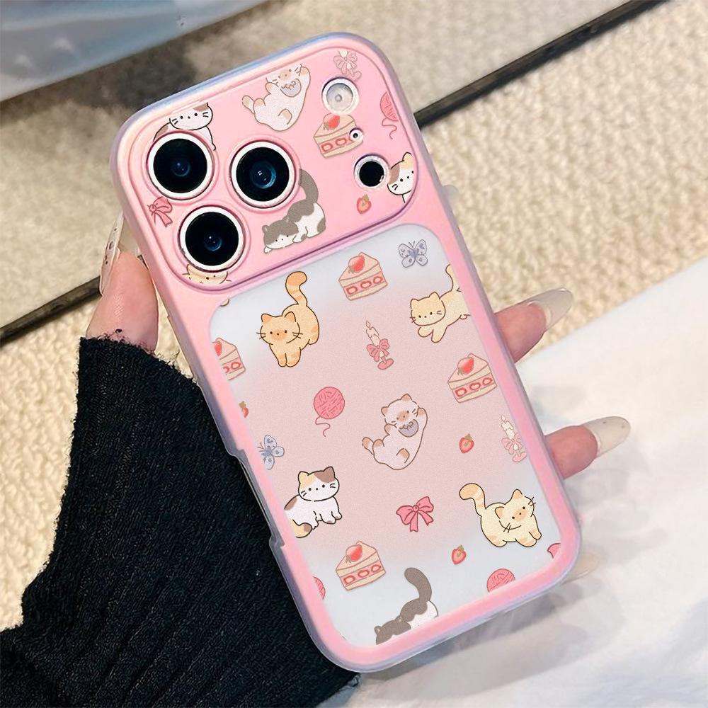 Мультяшные милые зверушки подходят для чехла-книжки 2-в-1 для iPhone17promax, Apple 16 нишевое 15 поколение