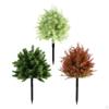 Artificial Bush Garden Stake for Yard And Festive Decor
