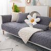 Nordic Ins Sofa Cushion Simple Cushion Autumn and Winter Plush Cover Cloth Sofa Cover Retro Sofa Towel Thickened