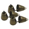 6pcs Hanging Bells Wind Chimes Jingle Bell DIY Iron Small Bell Pendant for Christmas Tree Christmas