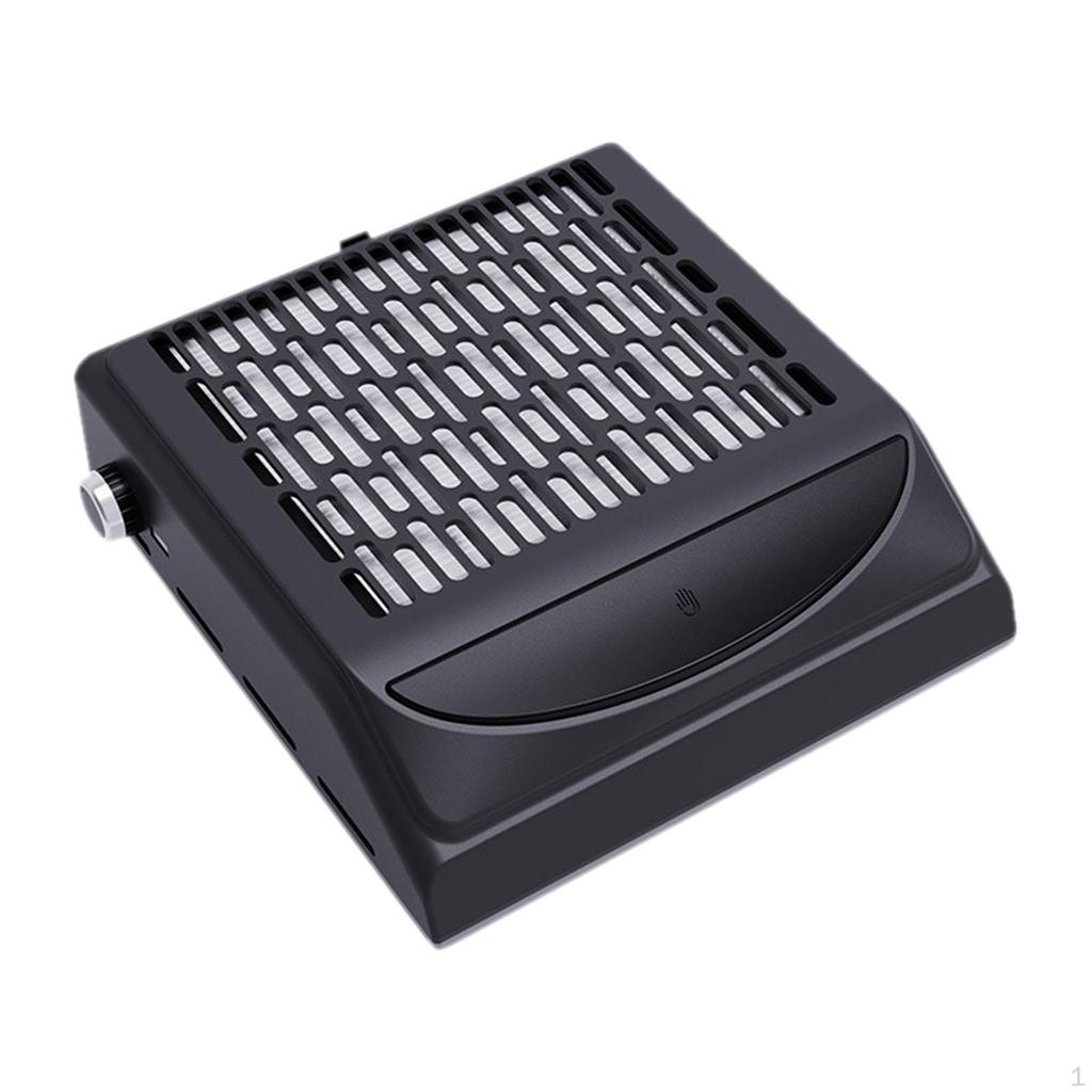 Вакуумный пылесборник для ногтей с хорошим рассеиванием тепла, белый цвет